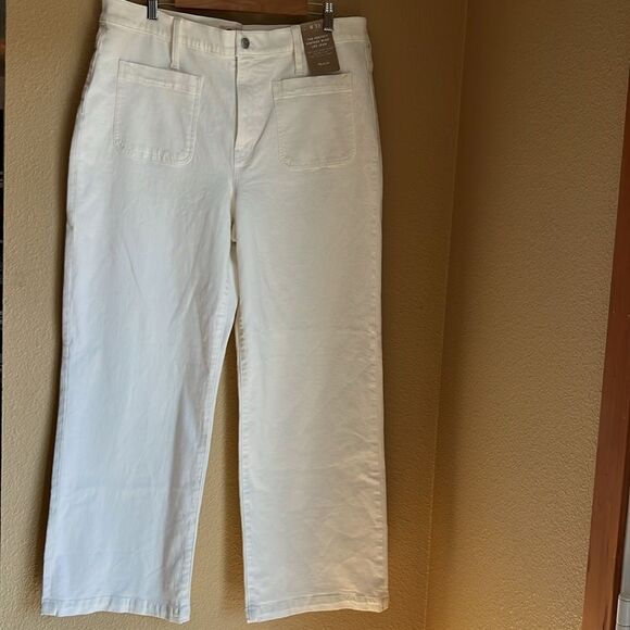 NWT Madewell The Perfect Vintage Wide-leg Jean 33 - Picture 1 of 10